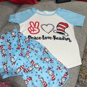 Dr Seuss pjs.